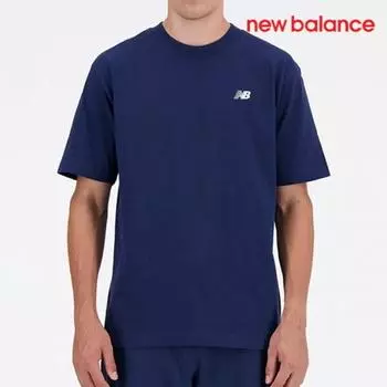 New Balance Футболка с коротким рукавом D24 Nbneecs031 59 Uni Small Logo Футболка с коротким рукавом Semi FREE/L