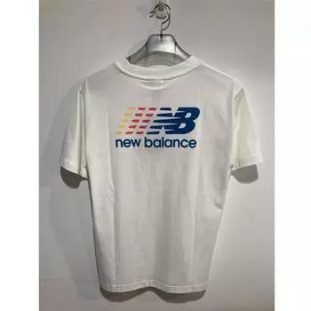 New Balance Футболка с коротким рукавом Gradation Graphic Nbnef22471 белая (10)WHITE/90(S)
