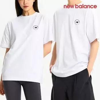 New Balance Футболка с коротким рукавом Half Club D24 Nbnee21513 10 Uni Nb Bo L