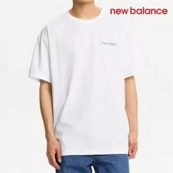 New Balance Футболка с коротким рукавом Half Club D24 Nbnee22463 10 Uni Froze L