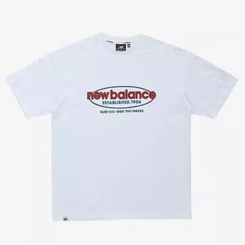 New Balance Футболка с коротким рукавом Half Club Uni Graphic Nbned22613 10 95(M)