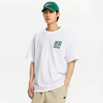 New Balance Футболка с коротким рукавом Half Club Public Nbsc Cool Nbnee22553 10 90(S)