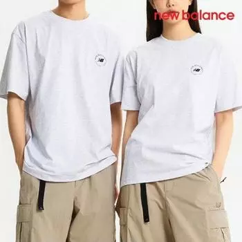 New Balance Футболка с коротким рукавом Half Club D24 Nbnee21513 16 Uni Nb Bo L