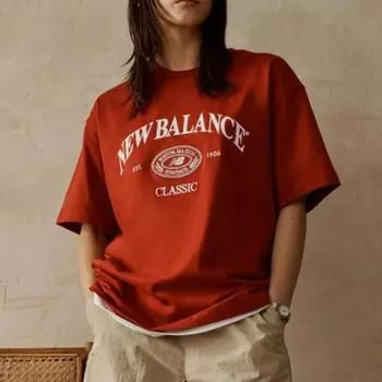 New Balance Футболка с коротким рукавом Kqj Nbnee21113 20 Футболка с коротким рукавом Public Heritage 100