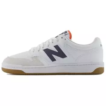 New Balance 480 Белый Темно-Арктический Серый Gulf Red Унисекс Кроссовки BB480LFD 37