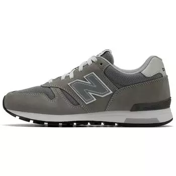 New Balance Nb 565 Удобные модные тканевые двухслойные кожаные амортизирующие легкие низкие повседневные кроссовки для бега унисекс ML565EG1 37.5