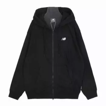 New Balance Толстовка с капюшоном на молнии Rqk Nbmdfco103 19 Universal Essential с маленьким логотипом на молнии 100