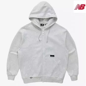 New Balance Толстовка с капюшоном Uni moUni Mountain на молнии Nbmdb39013 black (90)