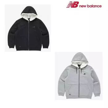 New Balance Униформа Меховая толстовка с капюшоном Nbnqc42853 (15)Gray/90(S