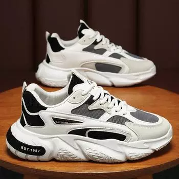 New Breathable Sneakers Men s Sports Shoes Male Antislip Wear-resisting Running Trainers Outdoor Mens Shoes Zapatillas De Hombre 39