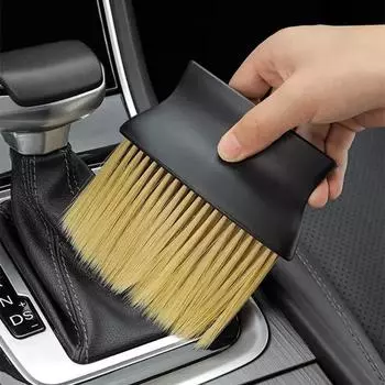 New Car Cleaning Tools Duster Brush for Fiat 500 Tipo Panda Qubo Doblo Spider Ducato Grande Punto Linea Bravo Coroma Accessories чёрный