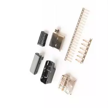 New Car Multimedia Music Interface For Benz AMI 30 Pin Plug Connector AUX USB Socket