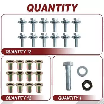 New Car Side Step Hardware Mounting Kit W/tool for 2010-12 Dodge Ram 1500 2500 3500