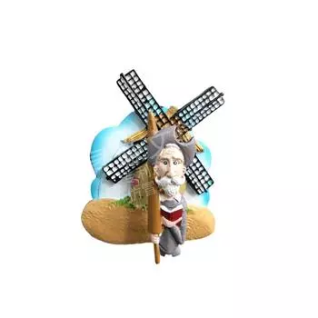 New Cartoon Cute Don Quixote Spring Personality Design Resin Refrigerator Stickers Home Kitchen Sticky Notes Decoration Gift