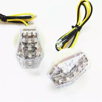 New Clear Flush Mount LED Turn Signal For Suzuki SV 650 1000 Bandit 600 1200 1250