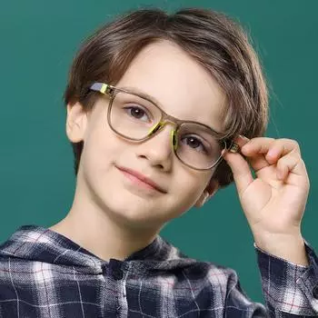 New Color Children s Anti-blue Light Glasses Silicone Nose Holder Fashion Tr Mobile Phone Computer Goggles Tide