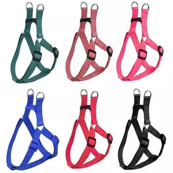 New Comfortable, Durable, and High-Quality Adjustable Triangular Dog Harness with Traction Rope for Small Breeds and Puppies - G