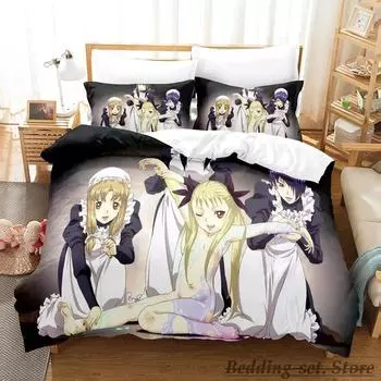 Новый комплект постельного белья Dance In The Vampire Bund Single Twin Full Queen King Size Bed Set Adult Kid Bedroom Duvetcover Sets Anime 70x133cm 2pcs