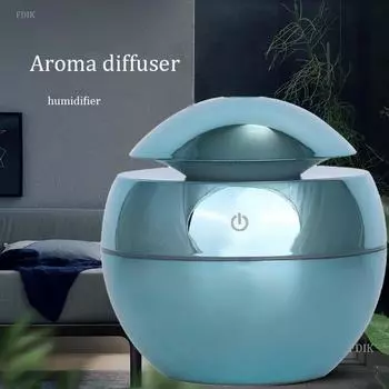 NEW diffuser oil aromatherapy usb air humidifier ultrasonic mini USB Air Diffuser office 7 color led lig 2025 золотой