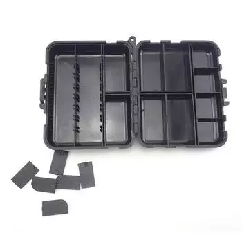 New Double-Layer Mini Storage Case Fishing Tackle Box For Sea Fishing Lure Bait Hook