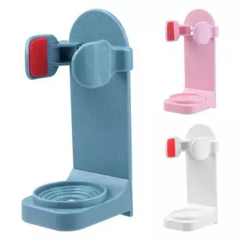 New Electric Toothbrush Holder Adapt Wall-Mount Bathroom Space Saving Traceless Toothbrush Organizer Stand Adhesive Rack Accesso белый
