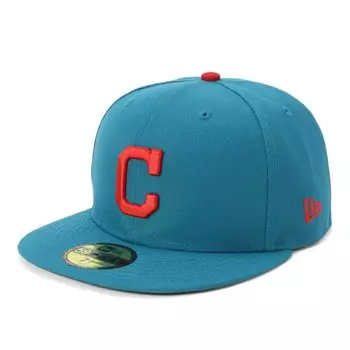 New Era 59FIFTY MLB CLE Turk Blue 7 5950 CLEGUA 5950DAY 2025 NER36C8764 Cap, 1/4 inch, BLU, 14669276,