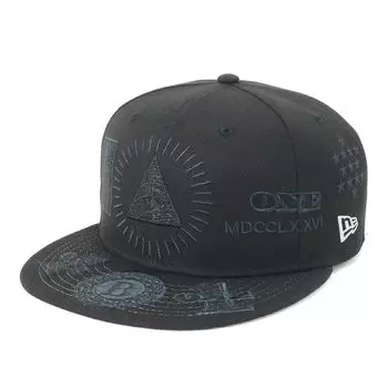 New Era 59FIFTY ONSPOTZ Exclusive 7 59Fifty Dollar Allover Cap Black/Graphite 1/8