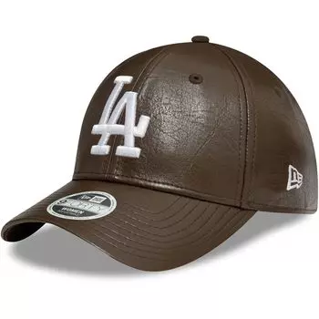 New Era 940 Popular 9forty Free LA Women s Deep-Fit Cap, Hat, Yankees/Dodgers, Unisex, MLB, Women s (JP, Alphabet, Size, Brown/Leather) [Used]