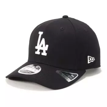 New Era 9FIFTY Stretch Snapback Los Angeles LA Black Cap, Dodgers,