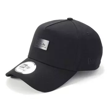 New Era 9FORTY Cap in Black with Free Metal Exclusive to and Summer Sun UV Cool Various Styles A-Frame (14550994 N840AF490) Black/Matte Plate,