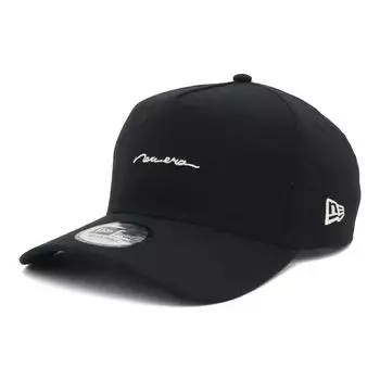 New Era 9FORTY Cap in Flax Cotton with Handwritten Exclusive to and This stylish streetwear hat features a long visor and easy snap closure for travel