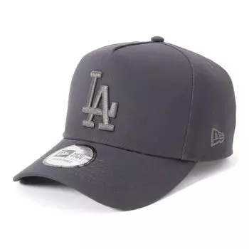 New Era 9FORTY Cap in LA Dark Graphite Gray Tonal Exclusive to and Snapback Deep BB UV Trendy Functional Hat D-Frame (14721085, NER34C2885) (Free