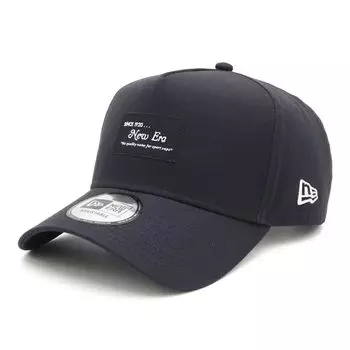 New Era 9FORTY Cap Navy Blue with Black Exclusive to and Snapback Perfect for Spring and Summer Popular Size Stickers Adjustable Perfect for Everyday