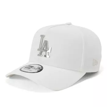 New Era 9FORTY MLB ONSPOTZ Exclusive LA White Cap with a Metal Badge from the Los Angeles Dodgers (Free Shipping)