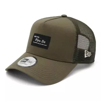New Era 9FORTY Trucker Mesh Cap in Moss Green with Black Exclusive to and This 940 BB cap features deep gills and UV protection for everyday A