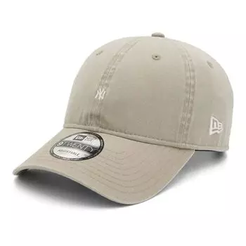 New Era 9TWENTY Cap MLB New York Yankees NY Pebble Beige Micro Logo ONSPOTZ Exclusive and 920 New Era BB UV Trendy Functional Hat for Outings