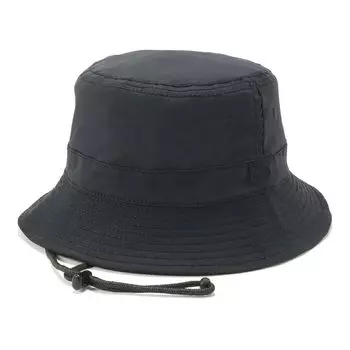 New Era Bucket 01 Reversible Packable Softness of Nature Bucket Navy and Sizes Hat, Black, L-XL