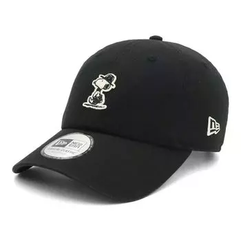 New Era Casual Classic Cap Peanuts Snoopy ONSPOTZ and Summer Sun UV Cool Various Styles (14676931, NER36C8185), Black, Collaboration, Exclusive, Men s