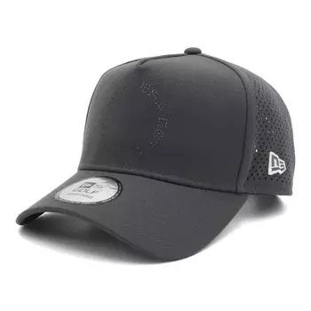 New Era Golf Mesh Cap 9FORTY 14665542 NER32G0020 Graphite Gray Laser Perforated ONSPOTZ Exclusive and Snapback Deep UV Trendy Functional Fukuwear