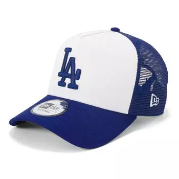 New Era Mesh MLB LA Free 940AFTR MESH EMB LOSDOD WHI NER36C6607 9FORTYA-Frame Cap, White/Dark Royal, Size, DROY, 14388628,