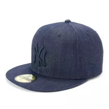 New Era MLB New York Yankees NY Indigo Denim Cap 7 5950 NEYYAN INDDEN MNVY 25J
