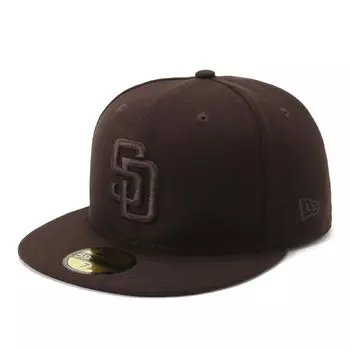 New Era New Era Cap MLB 59FIFTY Tonal Color ONSPOTZ Special Order SD Burnt Wood 7 59Fifty Tonal Logo Mlb San Diego Padres 3/8