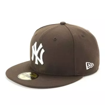 New Era New Era Cap MLB New York Yankees NY Brown 8 5950 NEYYAN BRN SWHT 25J