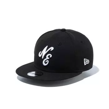 New Era New Era Kids Cap Child 9FIFTY NE Logo Black CHILD 950 NELOGO BLK WHI 25J CHILD50-54cm