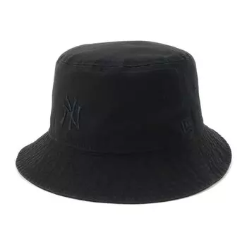 New Era New Era Панама New York Yankees Тональный цветной логотип NY Черный СЫРОЙ ХЛОПОК ТОНАЛЬНЫЙ ЛОГОТИП MLB NEW YORK YANKEES M/L