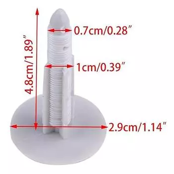 New Expanding Rivets Fairing Roof Headlining Mounting Onwards Fastener Clip 1417997