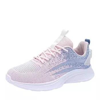 New Fashion Breathable Lightweight Flat Shoes Casual Mesh Sports & Travel Walking Style 37
