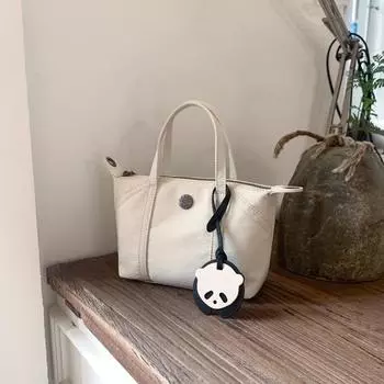 New fashionable versatile small bag, shoulder portable messenger bag, light bag, men s and women s versatile niche белый