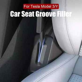 NEW For Tesla ALL Model 3 Model Y Car Seat Gap Filler Side Seam Styling Seat Gap Leak-proof Filling Silicone Cover Accessories