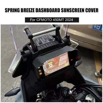 New High-end For CFMOTO 450MT 450 MT Motorcycle Accessories Sun Visor Cover Instrument Screen Sunshade Guard Protection Protecto